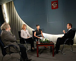 интервью с Медведевым